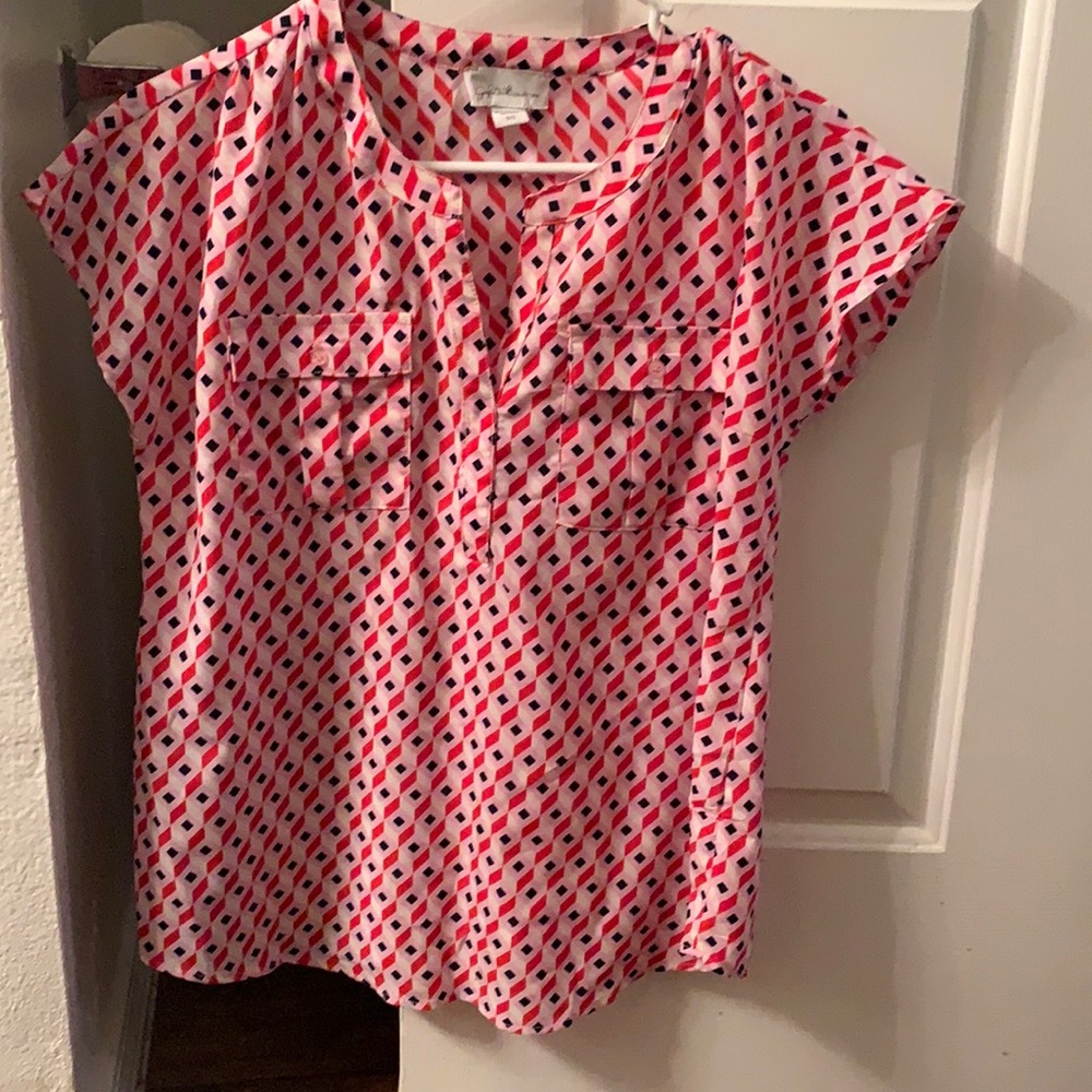 Multi colored blouse
